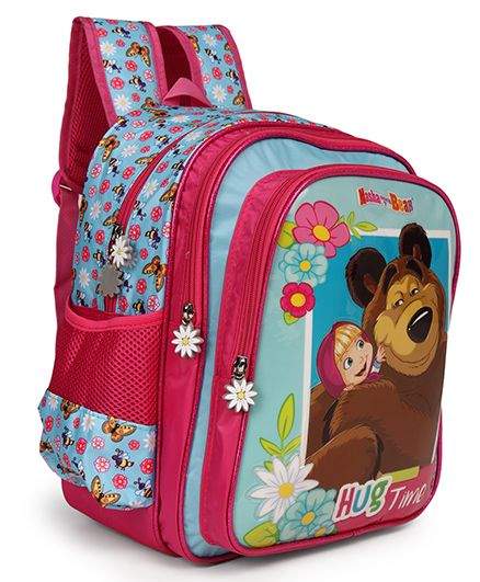 masha and the bear school bag
