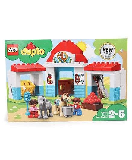 lego duplo farm pony stable