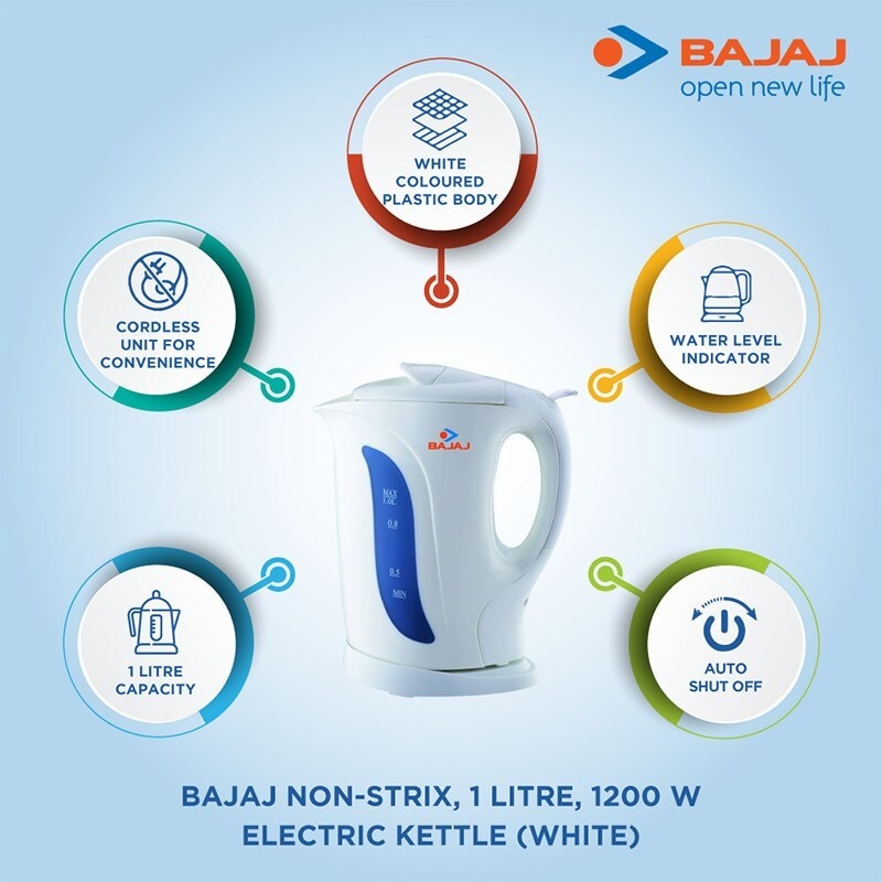 Bajaj Litre Non-Strix Electric Kettle in Pune at ₹ 1,320
