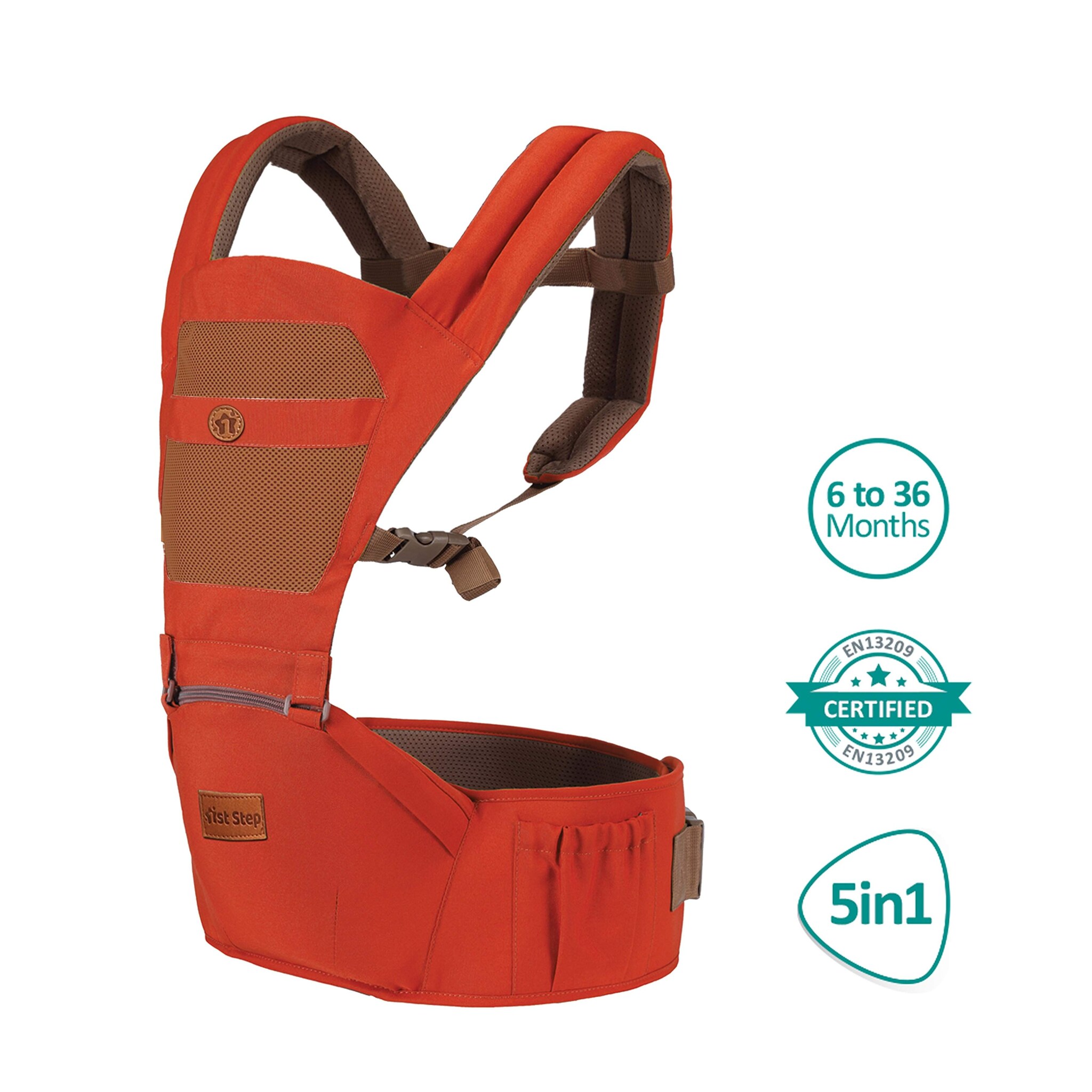 1St Step Orange In Hip Seat Baby Carrier in Chennai at