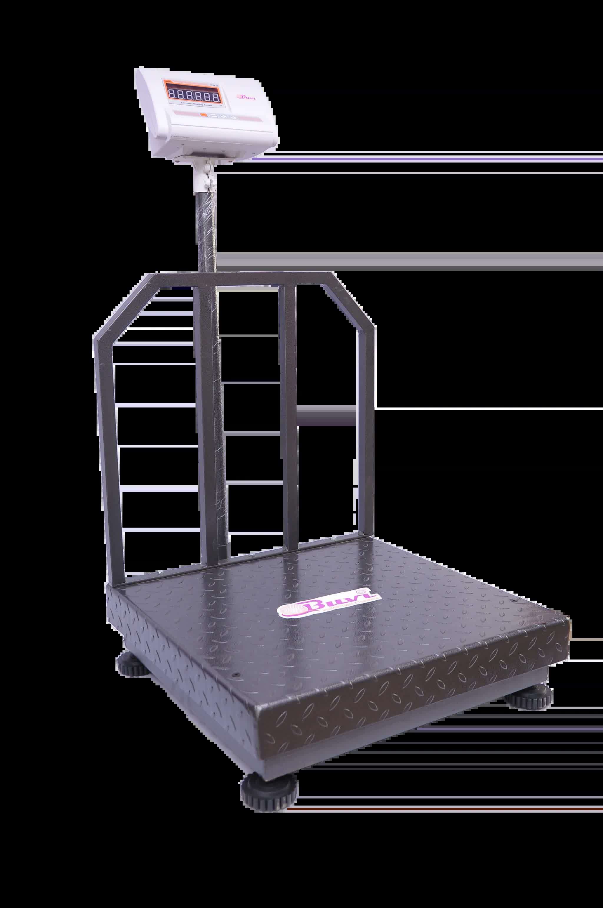 Heavy-Duty 200 kg Table Top Mild Steel Weighing Scale (24 in) for