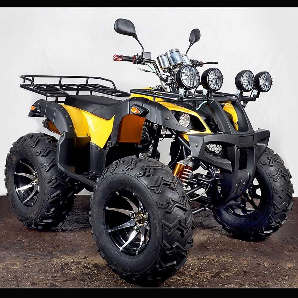 200CC Bull ATV Yellow in Ludhiana at best price by Memronics Online Bike Shop