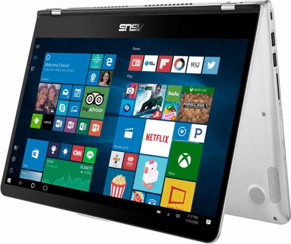 ASUS 2018 Flagship IPS 2-in-1 Touch Screen FHD Laptop With Built