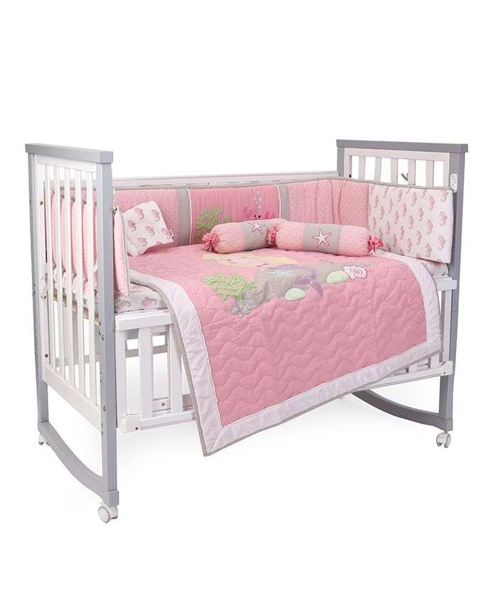 babyhug crib bedding set