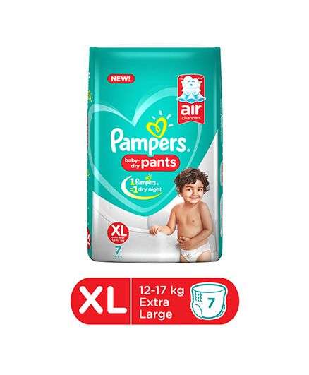 pampers pants extra large