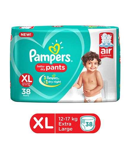 pampers pants extra large