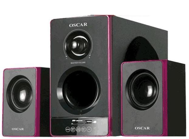 2.1 channel home theater system with subwoofer