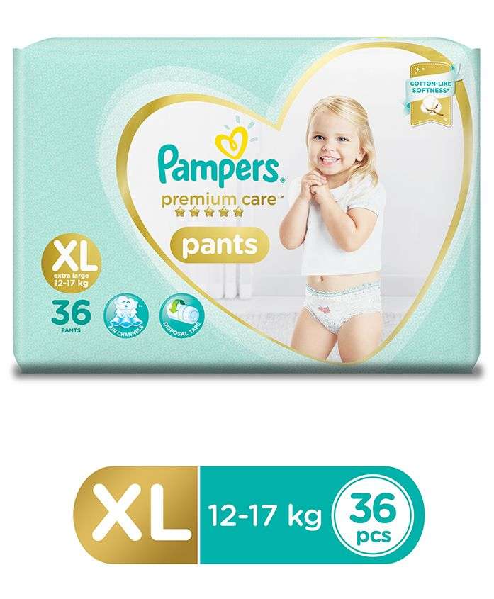 pampers premium care pants xl