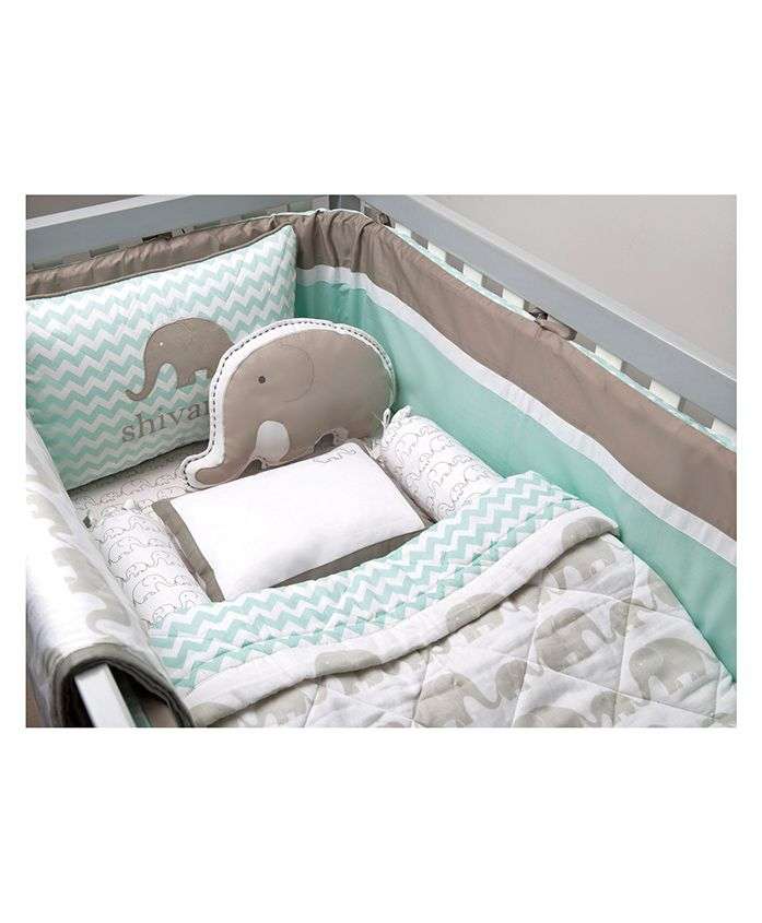 aeroplane cot bedding