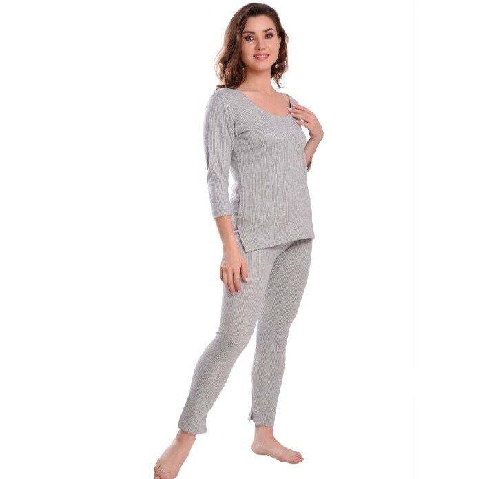 3 4TH Sleeve Womens Thermal Wear Grey in Delhi at 350 400 Pc by Ss Enterprises Justdial