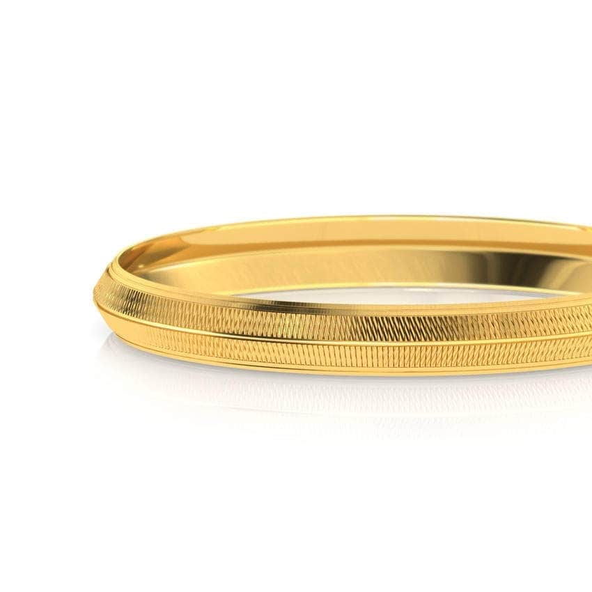 Pure Gold Kada Joyalukkas Mens Gold Bracelets 32G Men Second