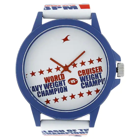 Wrist Watch Fastrack 68007pp01 Trendies Watch White Fastrack