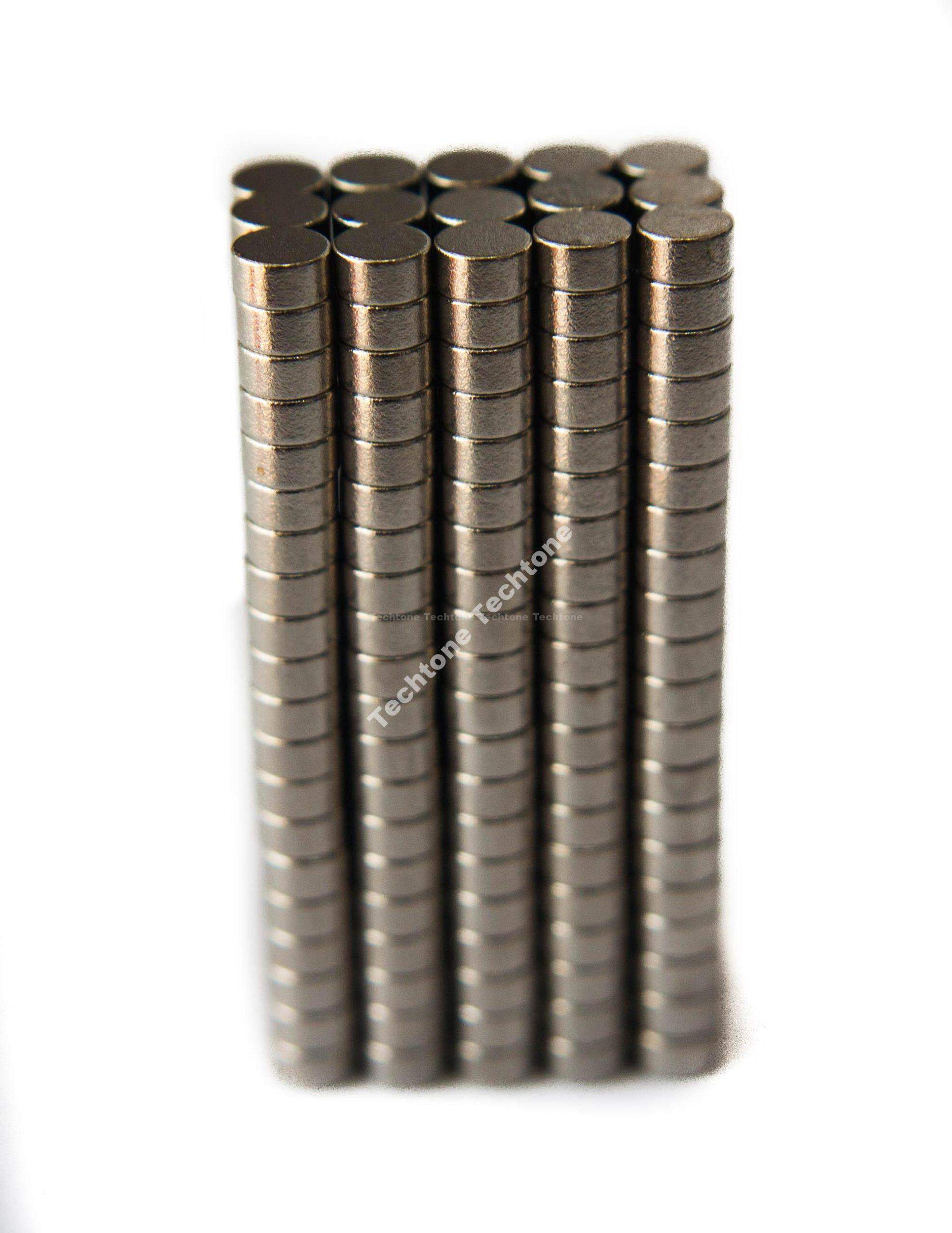 100pcs 3mm X 1.5mm Strong Neodymium Disc Magnets – Perfect For Warhammer, Fridge, Or Craft Projects