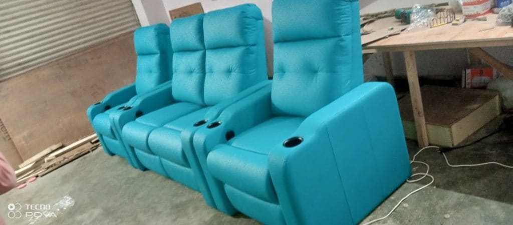 Seater Blue Recliner Chair in Delhi at ₹ 21,500 Pc by