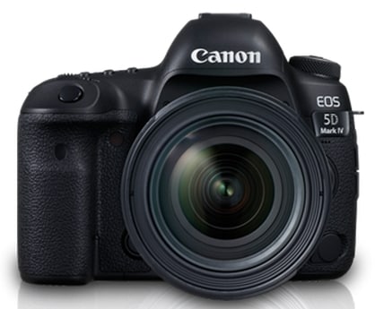 CANON EOS 5D Mark IV MP Digital SLR Camera (Black) with EF 24