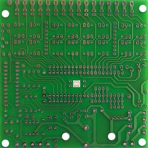 FR4 Single-Sided Rigid PCB, 1.6mm, 100mm x 100mm