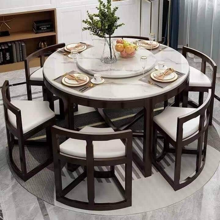 Seater Round Dining Table in Delhi at ₹ 15,000 ₹ 40,000