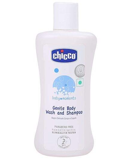 chicco gentle body wash and shampoo 200ml