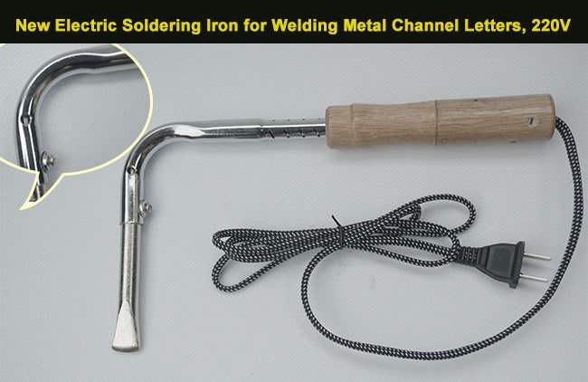 Soldering Letters 75W NEW HANDHOLD WELDING TOOL ELECTRIC SOLDERING IRON FOR WELDING METAL ...