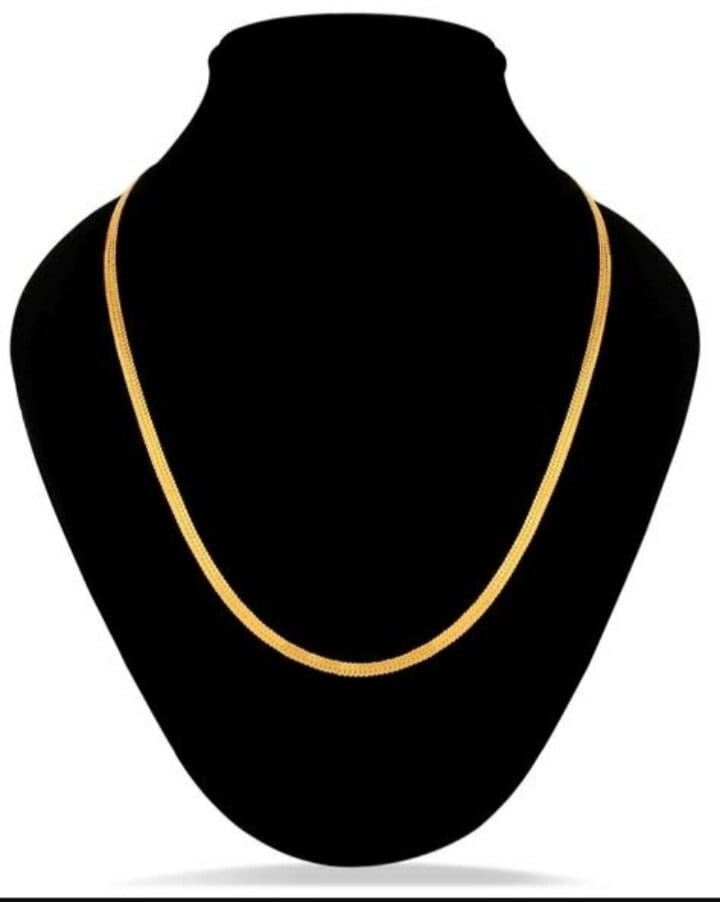 916 Hallmark Second Hand Gold Chain,Weight:24gms in Trichy at