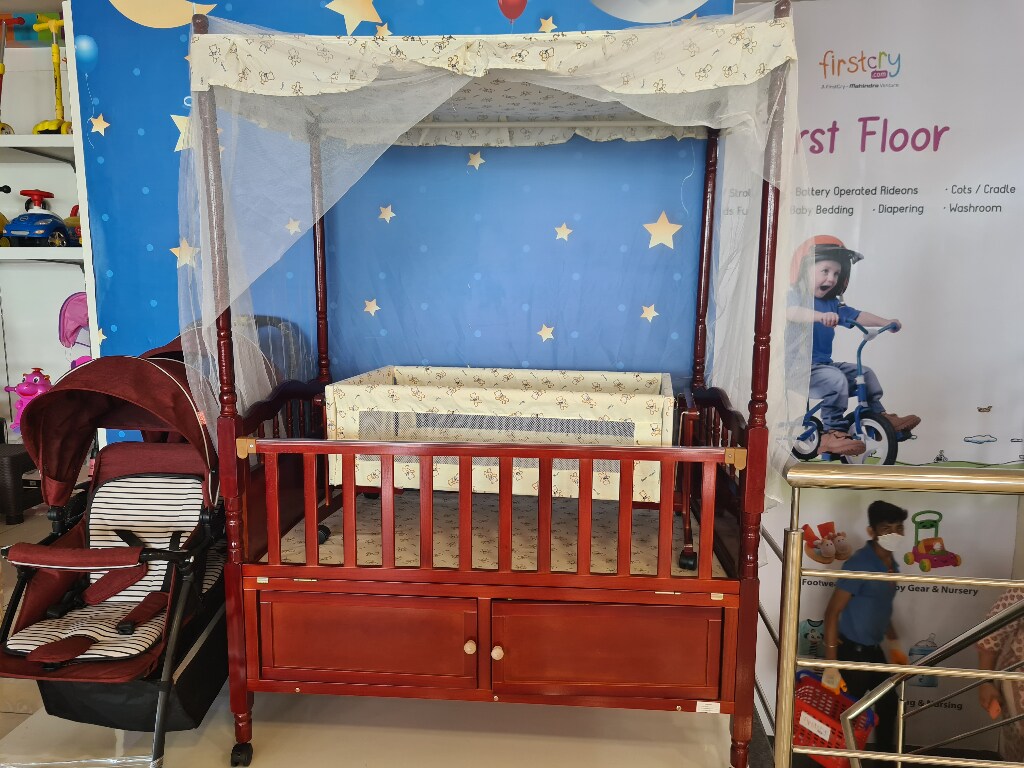firstcry baby bed