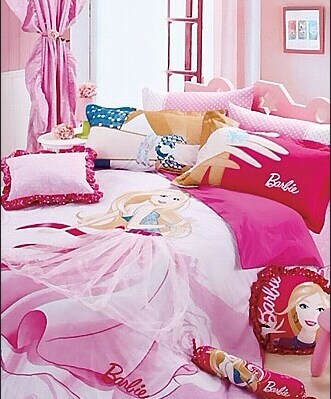 barbie doll bed sheet