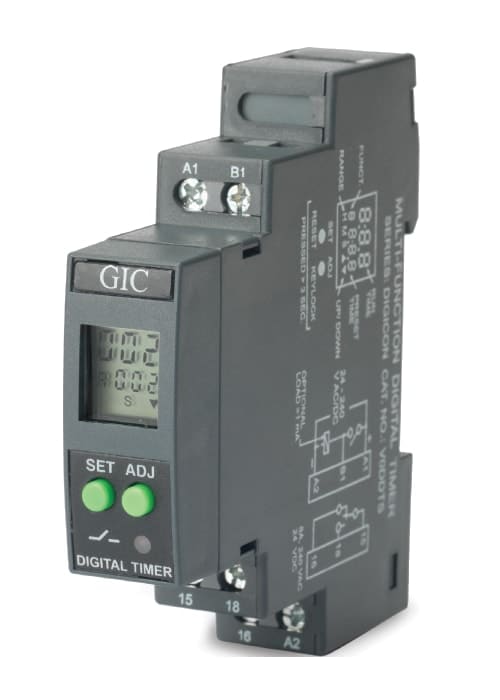Digital Single Phase Electronic Timer for Industrial Use in Ahmedabad ...