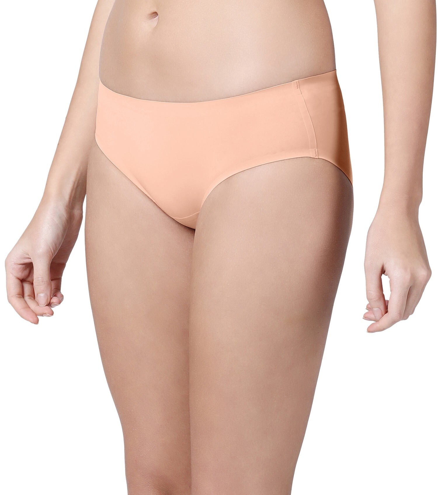 Enamor NV01 Polyamide Low Waist Panty (XL, Peach Salmon) in Mumbai
