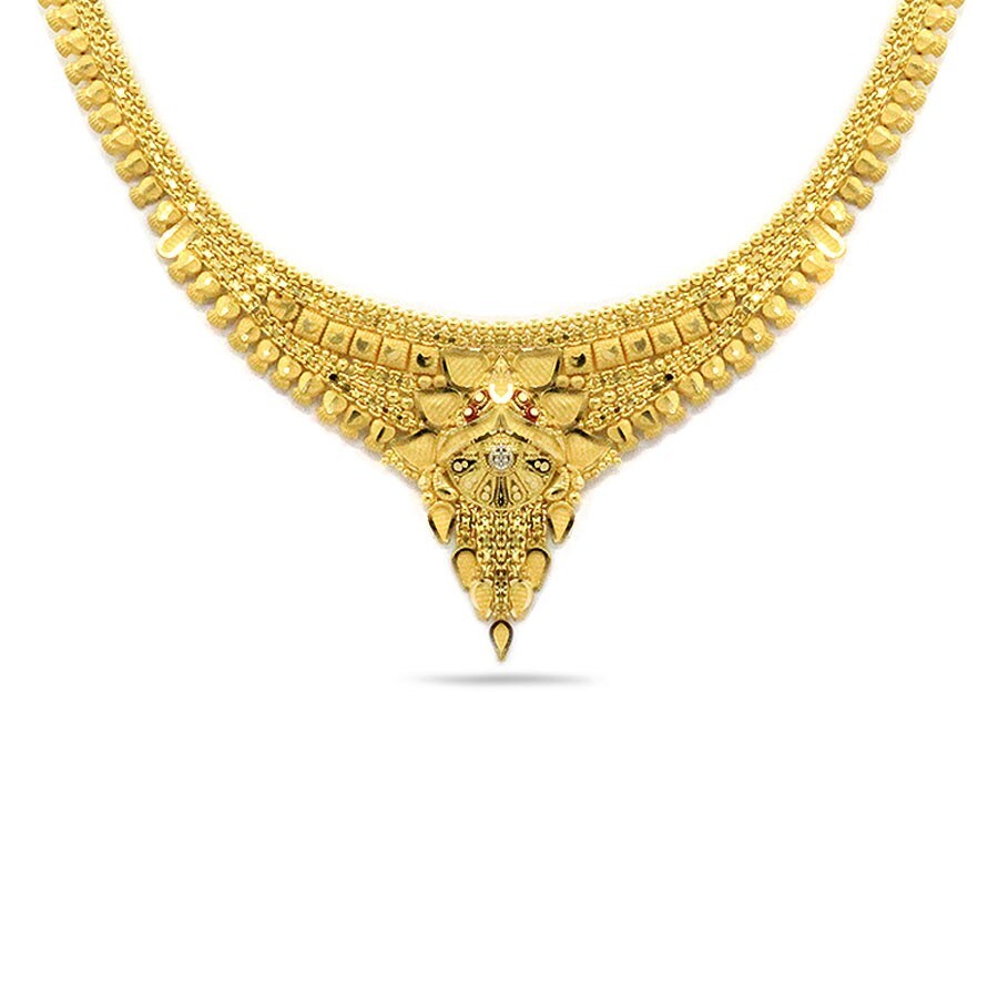 Ladies Gold Necklace in Chennai at best 