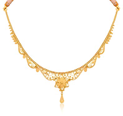 Women Gold Necklace in Delhi at best 