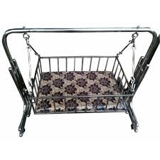 baby steel cradle