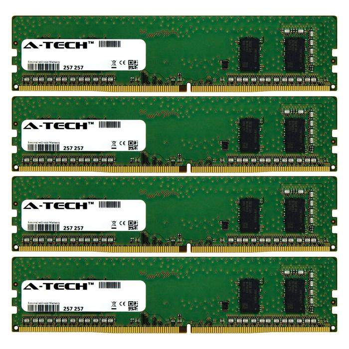 A-Tech 16GB Kit (4 x 4GB) DDR4-2400 (PC4-19200) DIMM SR x16