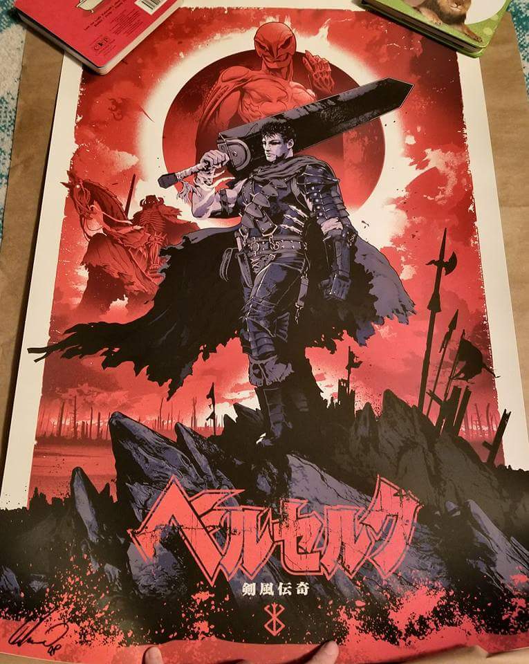 Abstract Berserk Poster in Jaipur at best price by Rising