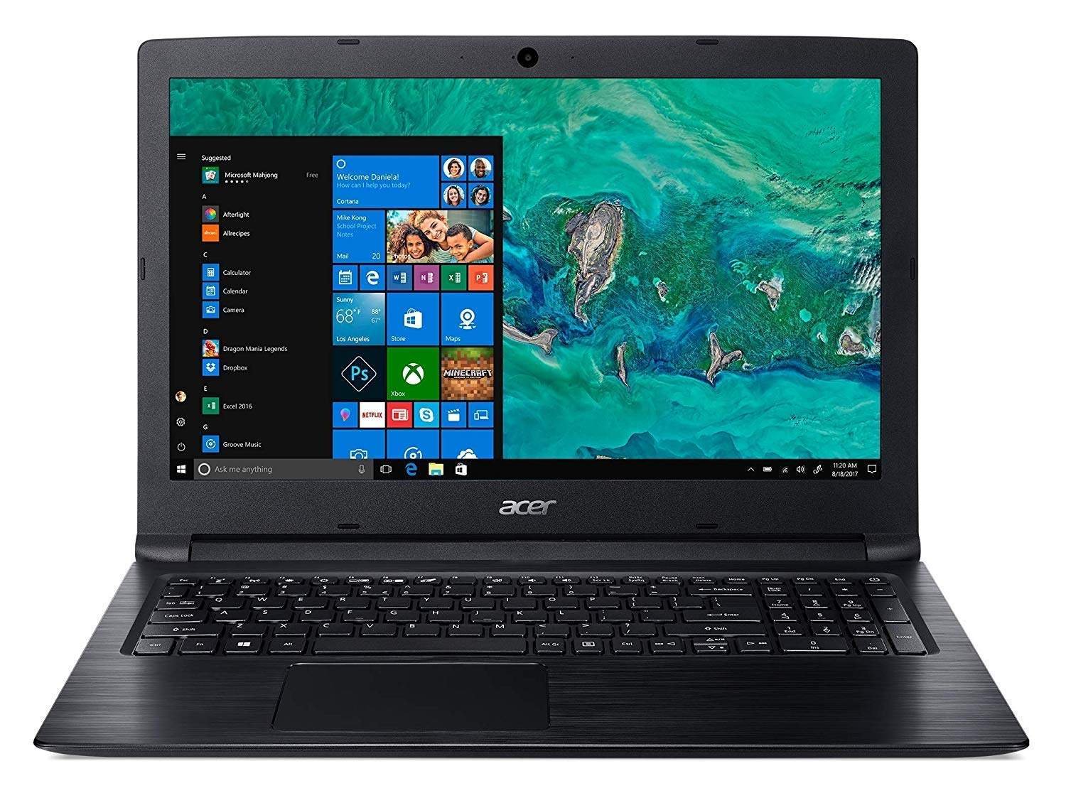 Acer A315-53/Core i3 8th Gen/4GB DDR4/ 16GB Optane Memory/ 1TB HDD