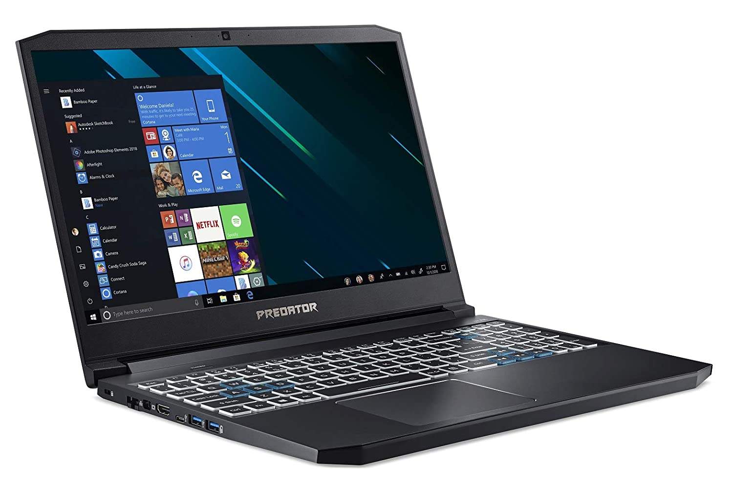 Acer Predator Triton 300 PT315-51 2019 Gaming Laptop (9th