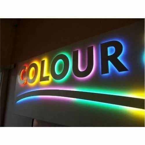 Multi Colour Sign Board