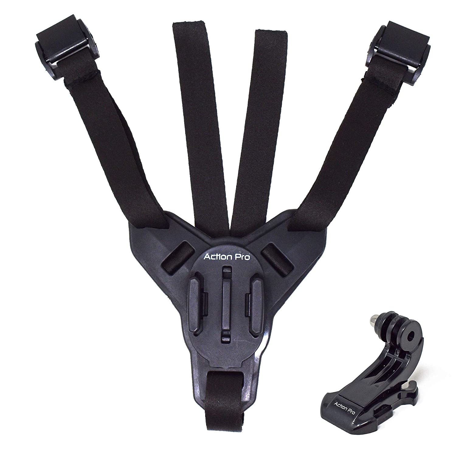 Action Pro Helmet Chin Mount, Motorcycle Helmet Strap Compatible with GoPro Hero Black
