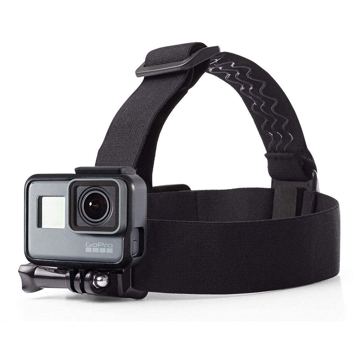 Action Pro Head Strap Mount with Original AntiSlide Glue for GoPro Hero (Black, ACPRO04)