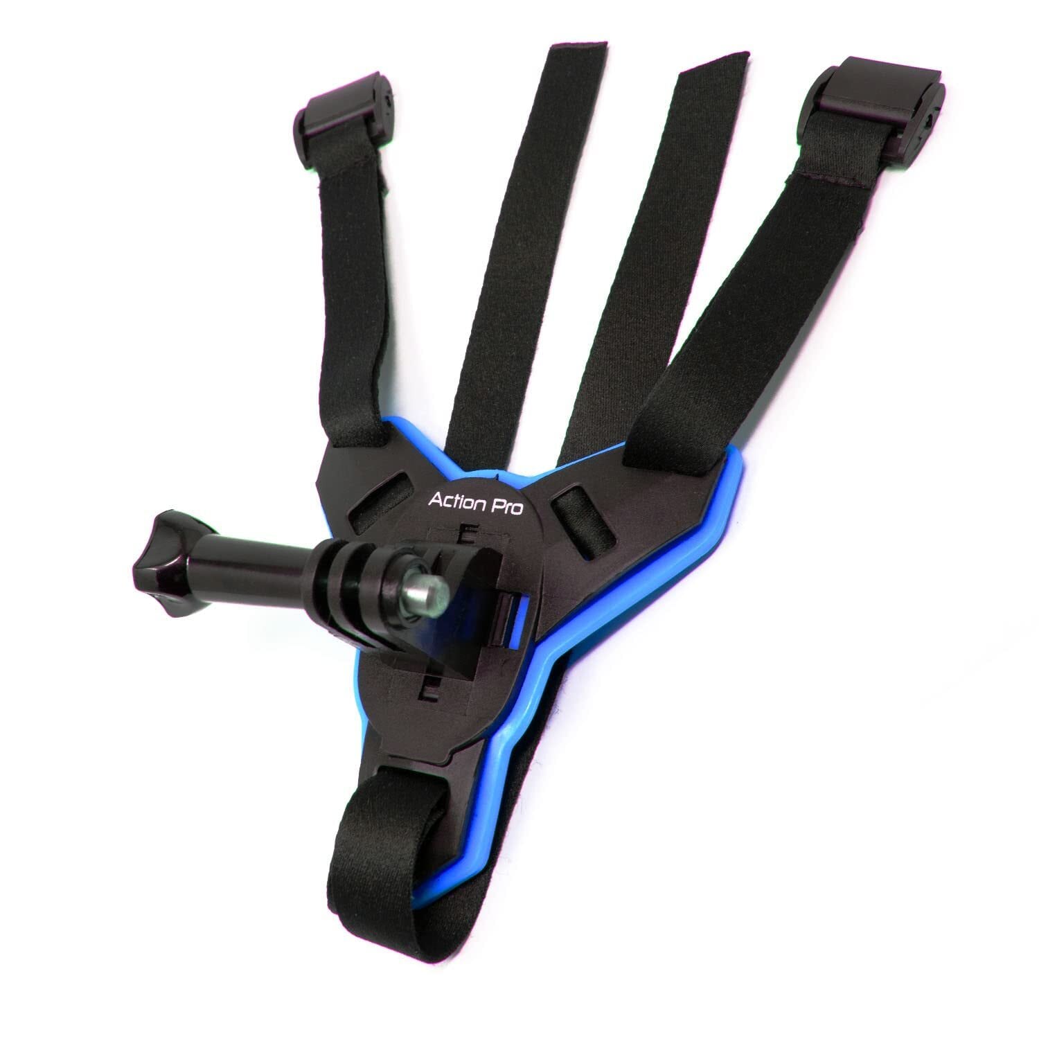 Action Pro Helmet Chin Mount Strap for All Smartphones and Camera(Blue, ACPRO0539)