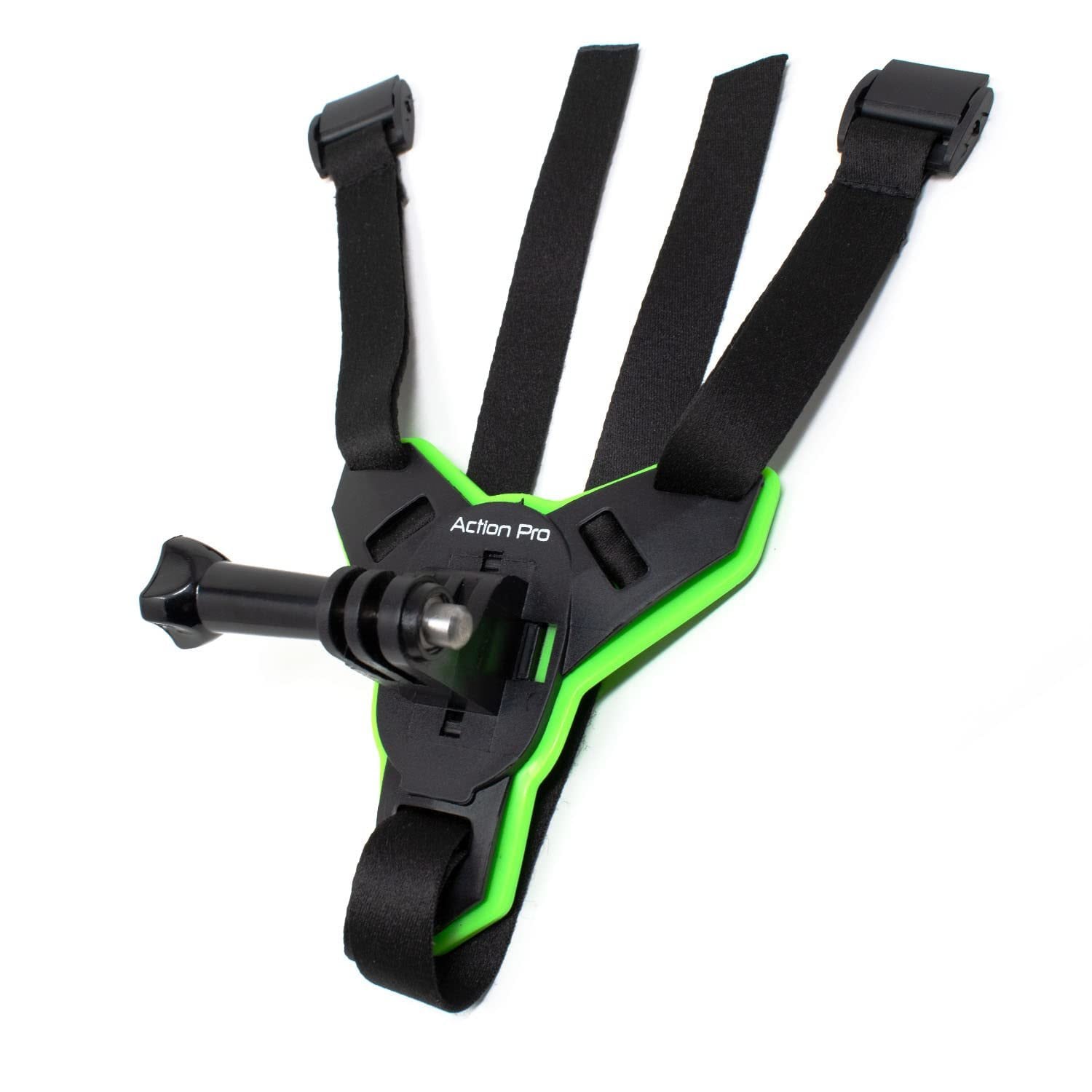 Action Pro Helmet Chin Mount Strap for All Smartphones and Camera(Green, ACPRO0544)