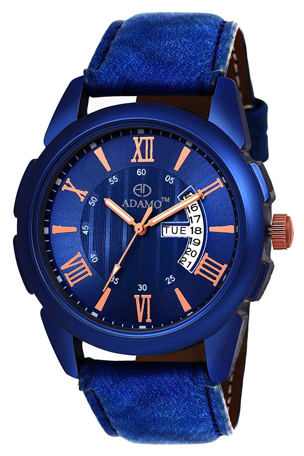 Adamo Analog Blue Dial Men's Resin Watch A831BB05 in Mumbai at