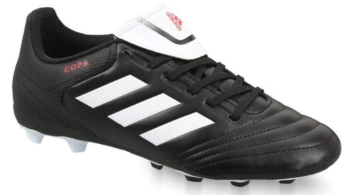 Adidas Boys' Copa Fxg J Football Shoes (Cblack, Ftwwht, Size
