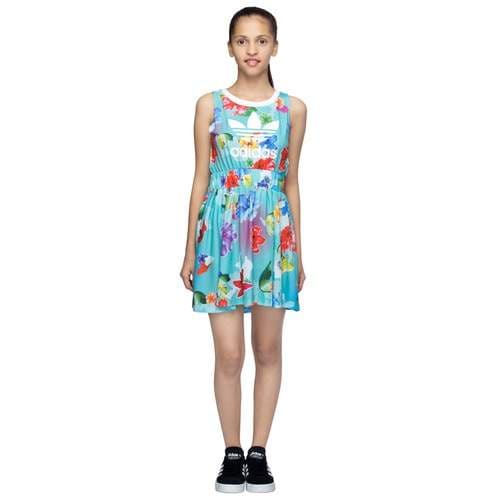 Adidas Girls' Originals Flower Dress (140- Multicolor) in Delhi at