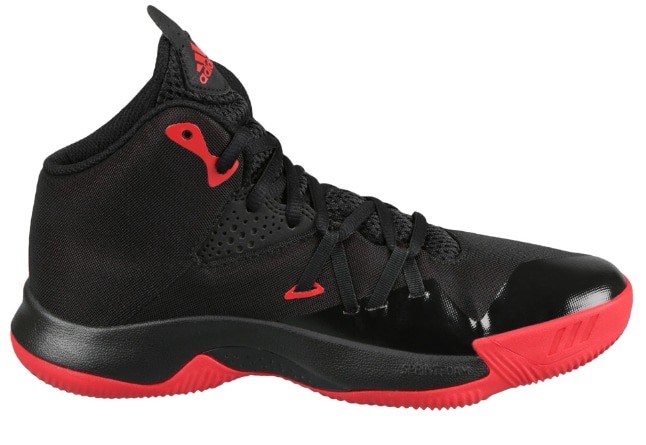 Adidas Kid's Basketball Dual Threat 2017 Mid Shoes (Scarlet, Core Black,  Footwear White, Size - 7) in Mumbai at  6,174 -  6,499 by A To Z Shoes -  Justdial