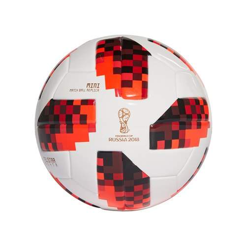 Adidas Men's 2018 World Cup Knockout Mini Soccer Ball (1- Red