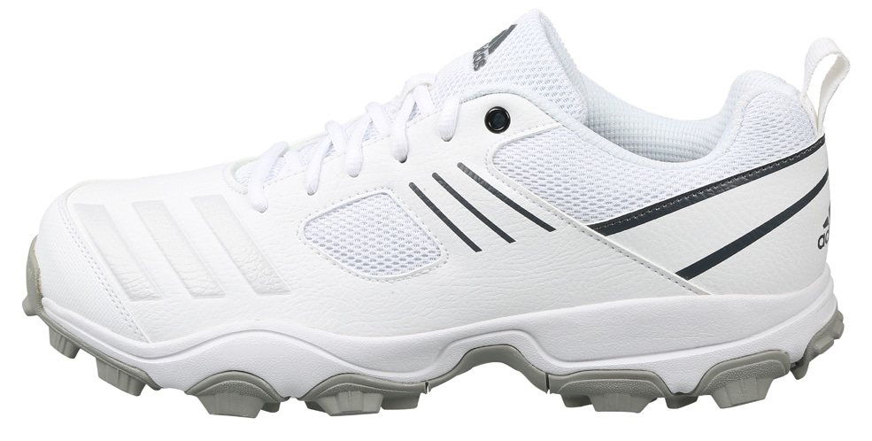 Adidas Men's Cricket Cri Hase Sports Shoes (White, Grey Two, Grey Five) in  Churu at  3,647 -  3,799 by Balaji Footwear - Justdial