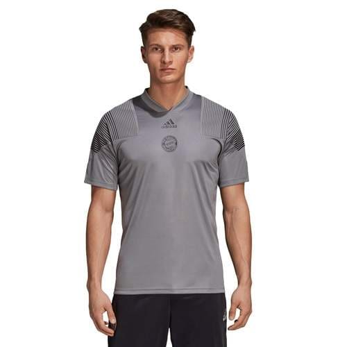 Adidas Men's Football Fc Bayern Munich Lic Tee (XL- Grey) in Delhi