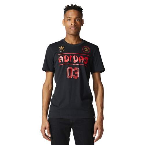 mens black and gold adidas shirt