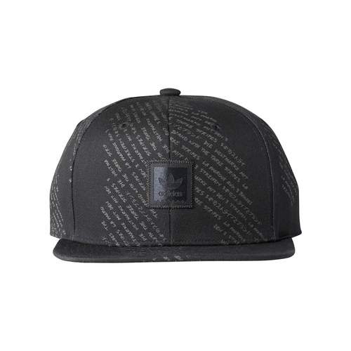Adidas Men's Originals City Camo Strapback Cap (OSFL- Black) in