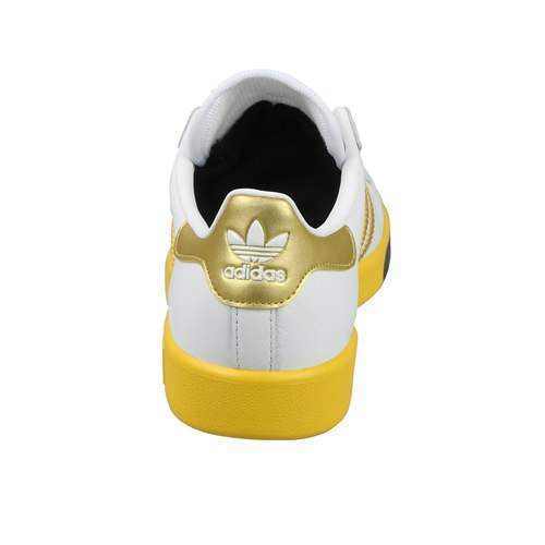 adidas forest hills white gold & yellow